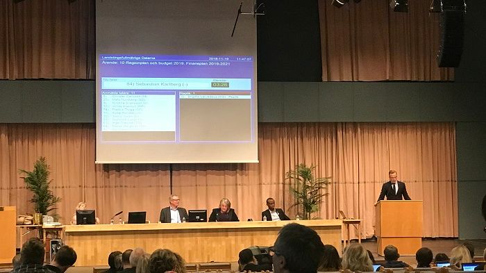 Följ regionfullmäktige live via internet