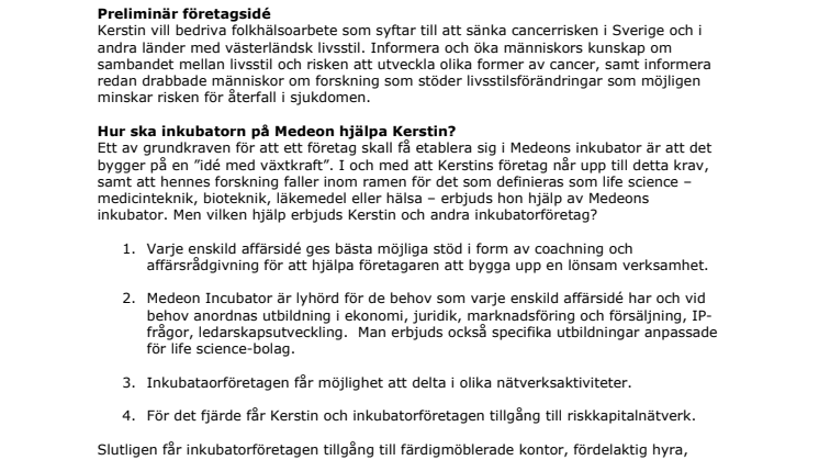Kerstin Hultén – forskare, författare och företagare