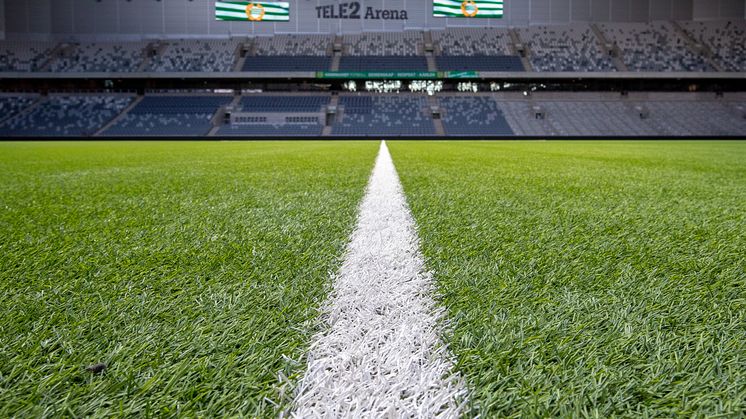 Blåljusmatchen på Tele2 Arena. Fastighetsbolag och fotbollsklubb bygger broar mellan blåljuspersonal och ungdomar. Foto: Hammarby Fotboll.