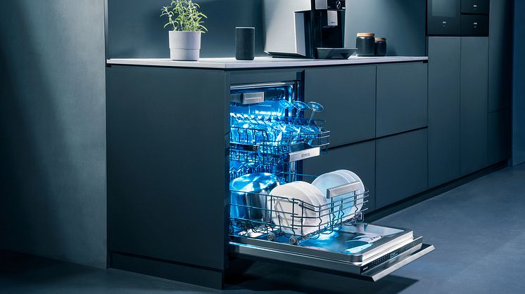 Diskmaskinens framtid startar redan idag. I Siemens nya generation diskmaskiner är alla modeller framtidssäkra och uppkopplade via Wi-Fi. 