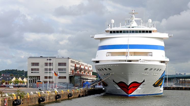 ​The arrival of the Aida Cara will mark the beginning of the cruise season at the Port of Gothenburg.