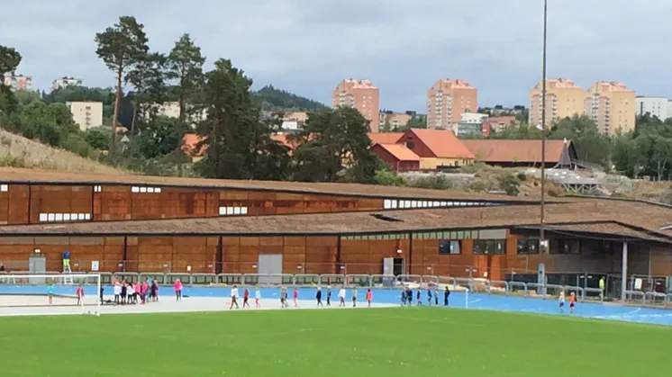 Sollentunavallen och Sollentuna friidrottshall i Sollentuna