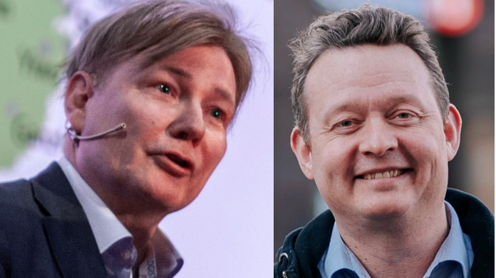 Ole A. Hagen og Lars Syse Christiansen er nye inn i Ruters styre. Foto: privat