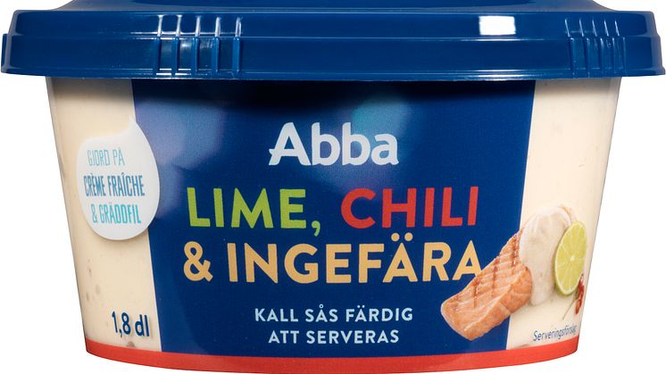 Abba Fisksås Lime, Chili & Ingefära