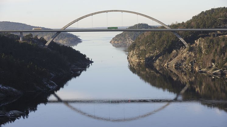Bring på Svinesund. FOTO: Birger Morken /Posten