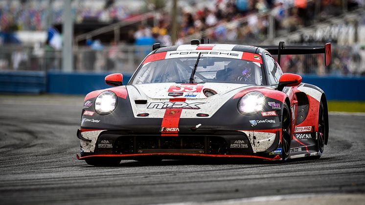 Hård kamp i Florida: Jan Magnussen sluttede sekser på Daytona