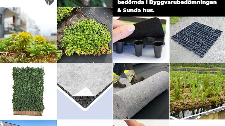 Olika produkter från vårt sortiment