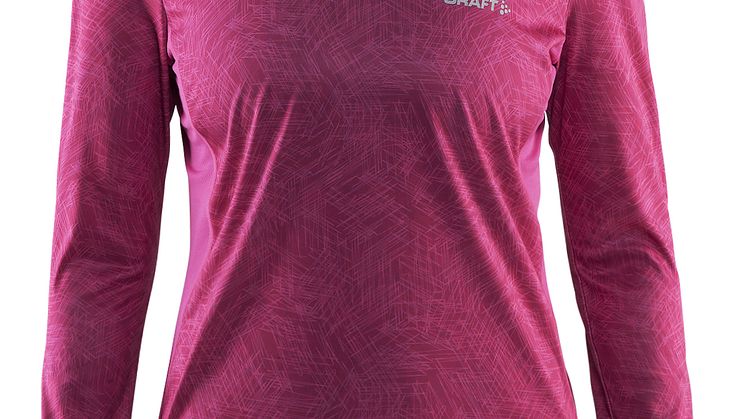 Mind long sleeve tee (dam) i färgen line smoothie.
