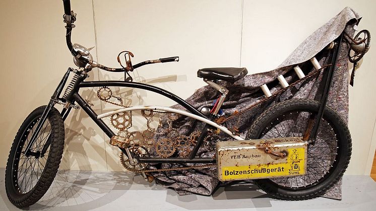 Exponat der Ausstellung "Bikes! Das Fahrrad neu erfinden"