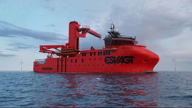 ESVAGT will build a new SOV to service Vestas at Ecowende’s Hollandse Kust West offshore wind farm in the Netherlands