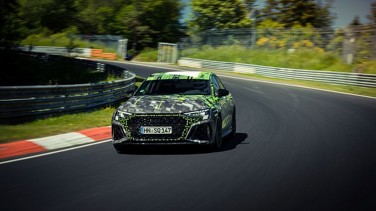 Audi RS 3 sætter ny rekord på Nürburgring Nordsløjfen