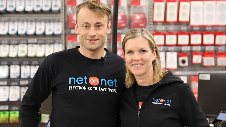 Nyöppning i Trondheim - Petter Northug och Josefin Dalum