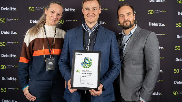 Sweden Technology Fast 50 - bilder från prisutdelningen