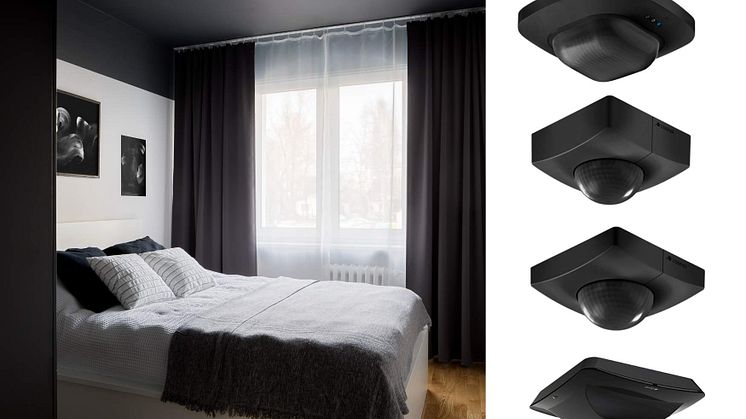 Svarta sensorer från Steinel