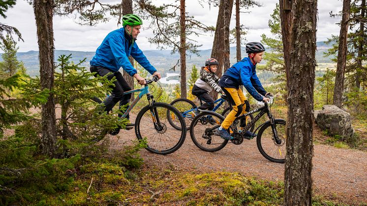 Nätverk för cykling ska öka attraktionskraften för friluftsliv