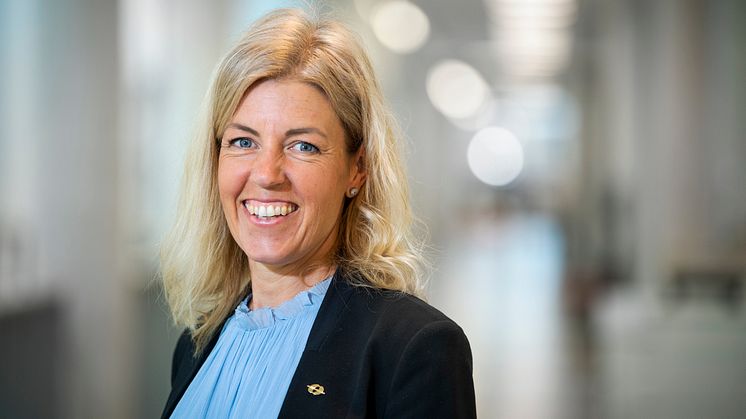 Helena Jerregård, vicerektor för samverkan vid Mälardalens universitet.