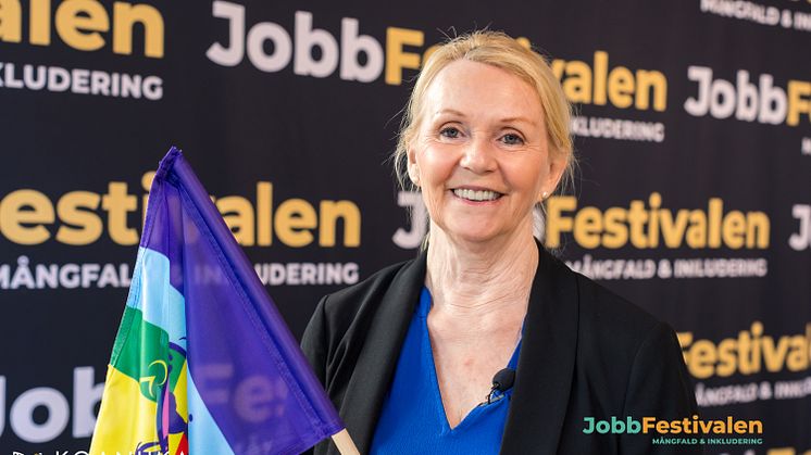 Jeanette Fridh har i nära 30 år arbetat med att främja rättigheter för personer med funktionsnedsättning. Fotograf Christina Wallin.