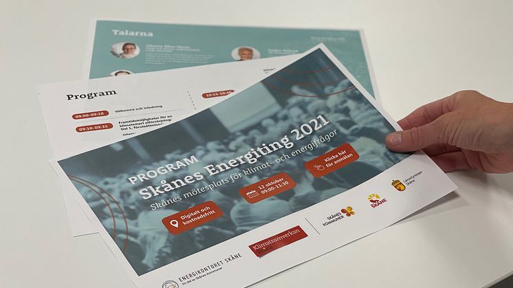 Snart är det dags för Skånes Energiting 2021