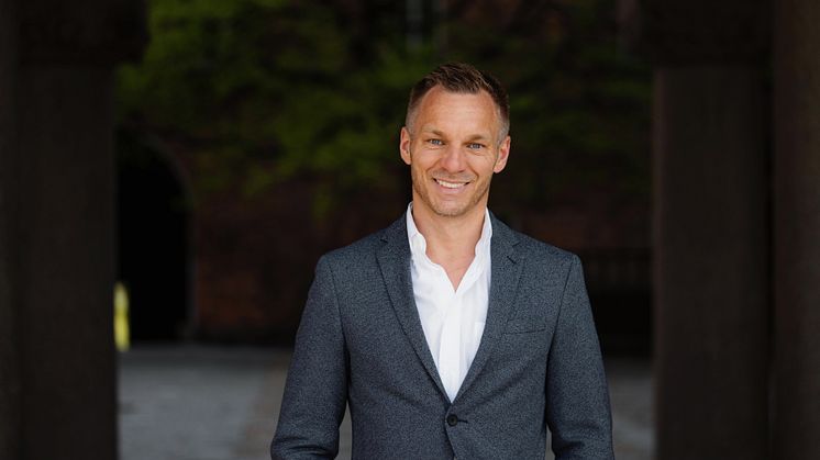 Erik Slottner (KD), äldreborgarråd i Stockholms stad. Foto: William Persson.