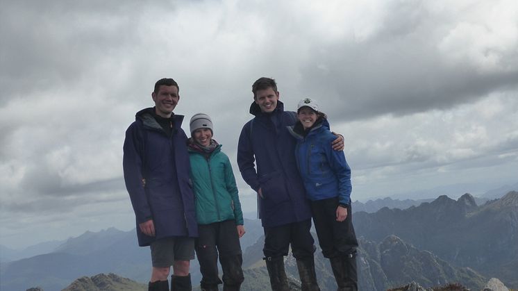 Hi-res image - ACR Electronics - Ed Bastick (left) with his fellow climbers