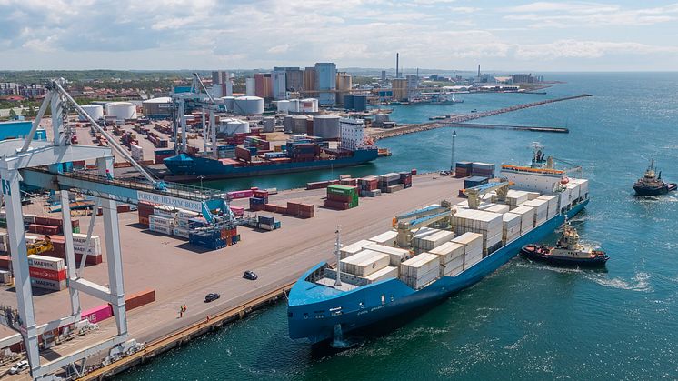 Record year for The Port of Helsingborg