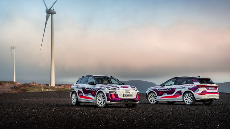 Audi Q6 e-tron prototype