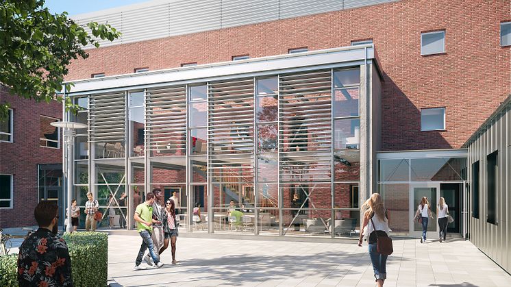 Byggstart för omfattande modernisering av M-huset i Lund 