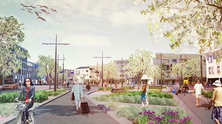 Nu invigs Båstads nya stationsområde vid Hallandsåsen