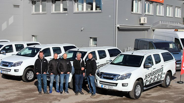 JH Spårservice valde Isuzu