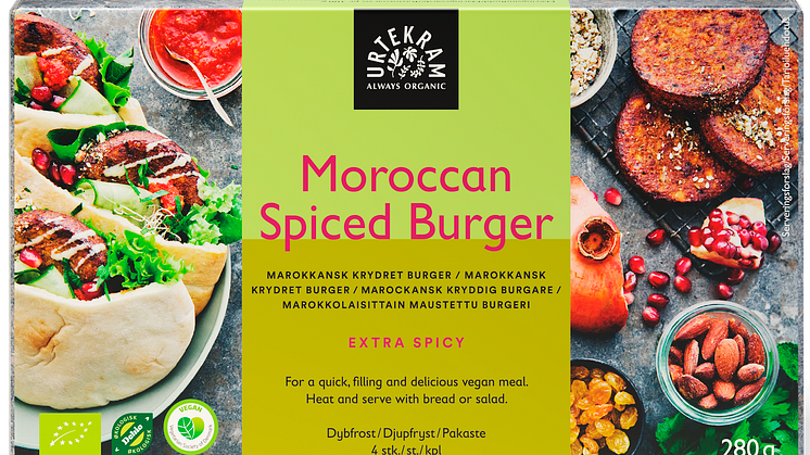 Urtekram Moroccan Spiced Burger