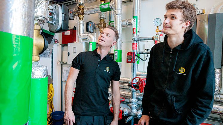 Fastighetstekniker i HSB Living Lab