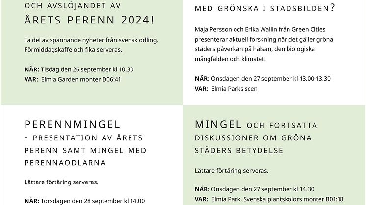 Elmia Park och garden