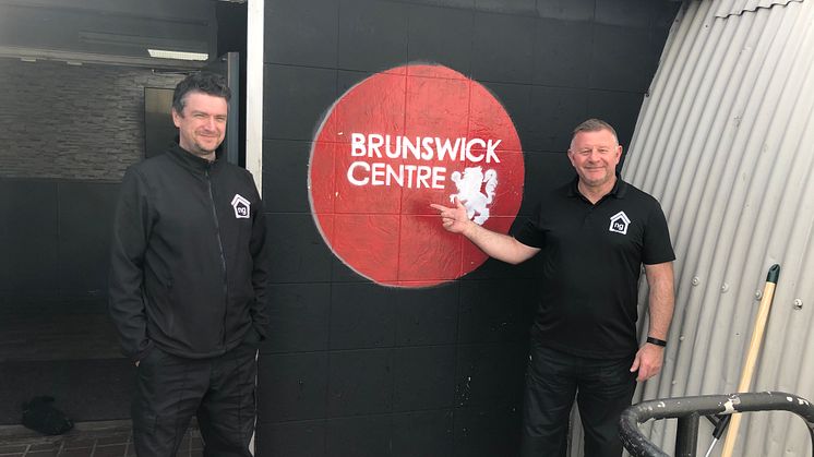 ng homes staff Dom and Ronnie deliver essential donations and supplies to the Brunswick Centre in North Glasgow who are one of many partners ng homes is supporting during these unprecedented times