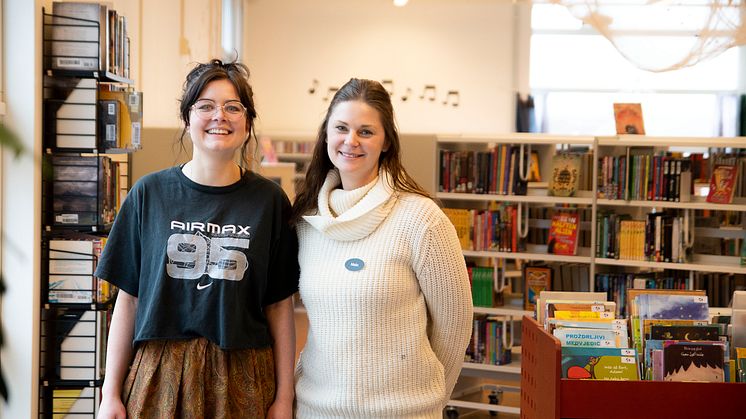 Nommi Nordlund och Malin Sternefors ska lära ut enklare programmering