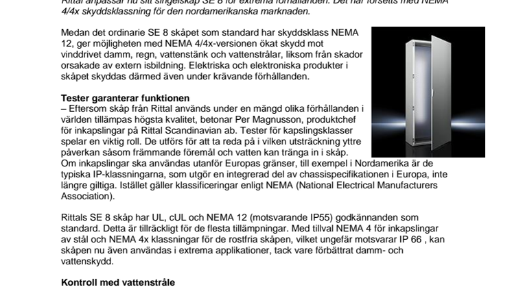 En kapsling för extrema förhållanden
