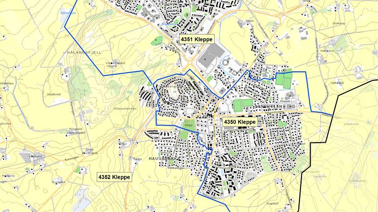 4352 Kleppe  - postnummerinndeling