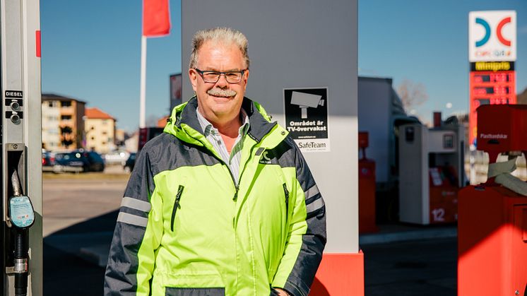 Kameraövervakning hos OKQ8 Minipris