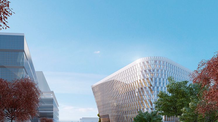 Skiss, KI aula, Solna