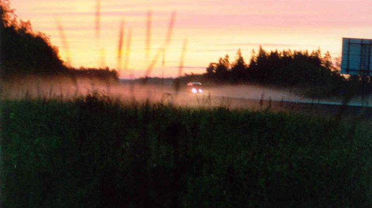 Tivsjövägen, länsväg 592 mellan Nordanede och Tivsjö ska rustas upp. Foto: Annika Enström