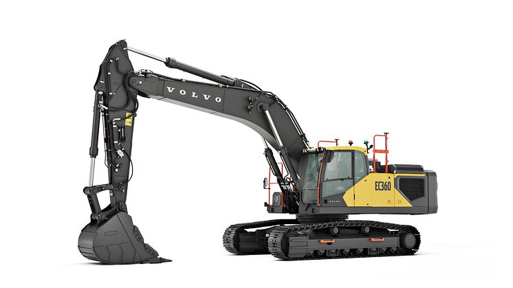 Volvo EC360 - studiobild