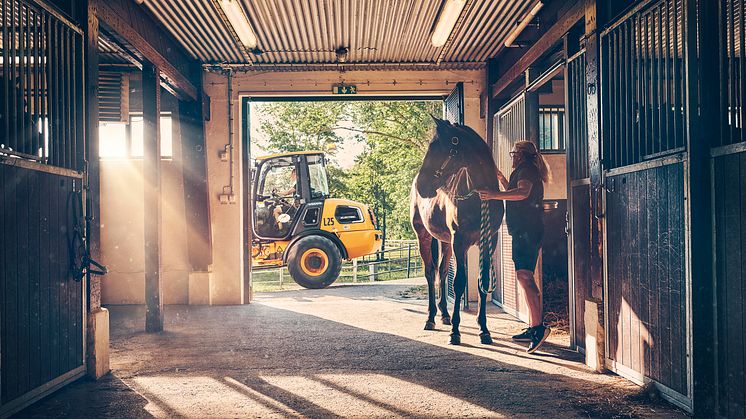 Eldrift möter hästkraft på Menhammar Stuteri