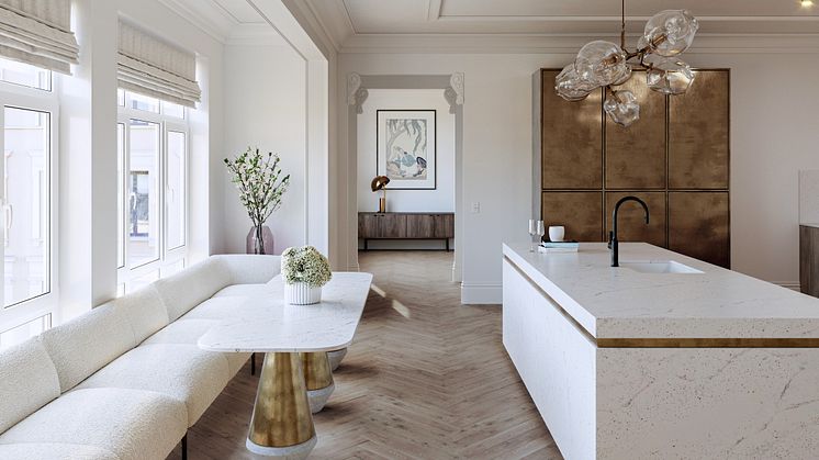 Silestone  Eclectic Pearl_kitchen 2