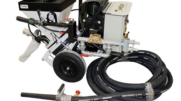 weber TBS 3000- Kompakt torrbetongspruta med hög kapacitet