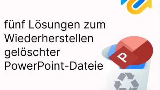 ungespeicherte PowerPoint-Dateien unter Windows 10 wiederherstellen