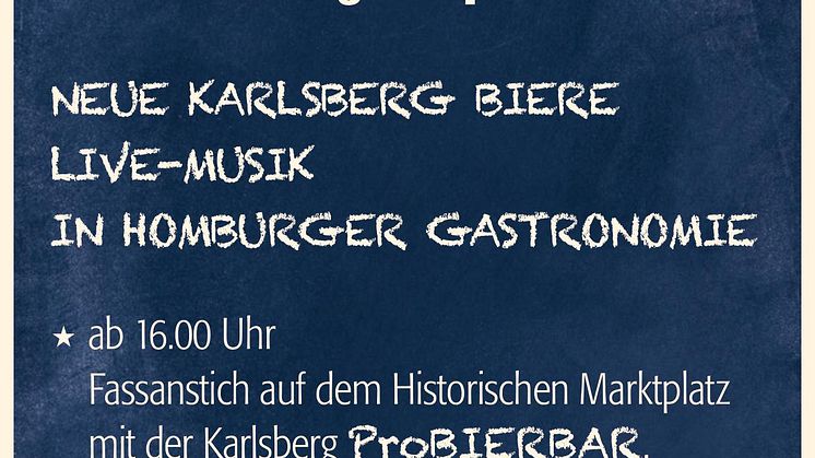 Karlsberg Brauerei feiert vierte Homburger Braunacht