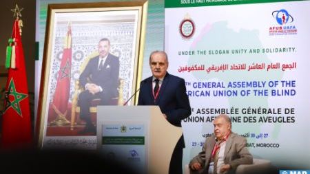 HM the King's Great Concern for the Blind and Visually Impaired is Part of National Strategy with Continental Scope (OAPAM SG)