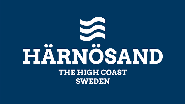 Platslogotyp Härnösand Höga Kusten