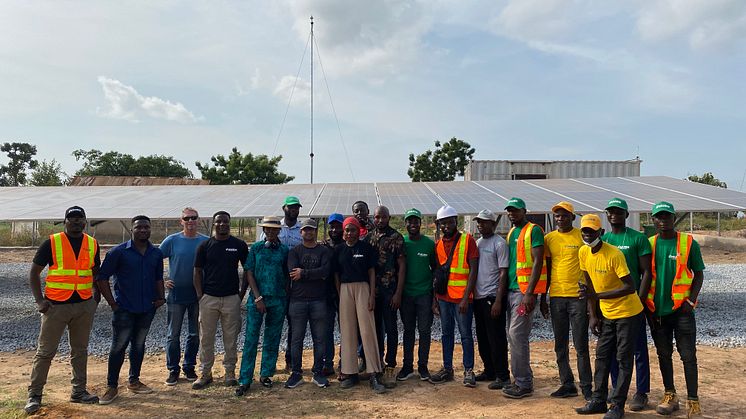 Swedfunds portföljbolag Husk Power Systems lanserar sex nya mikronät i Nigeria