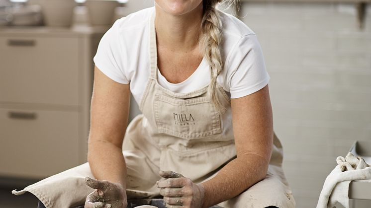 Vedum Badrum - Milla Keramik i Anno sandbeige