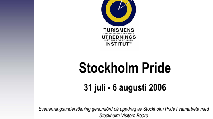 Rapport: Stockholm Pride 2006